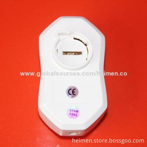 Battery Operated Wireless PIR Body Sensor with Portable Installation Bracket